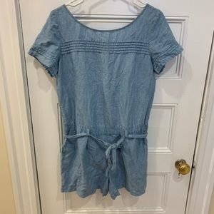 Chambray romper - NWT - Ann Taylor Loft